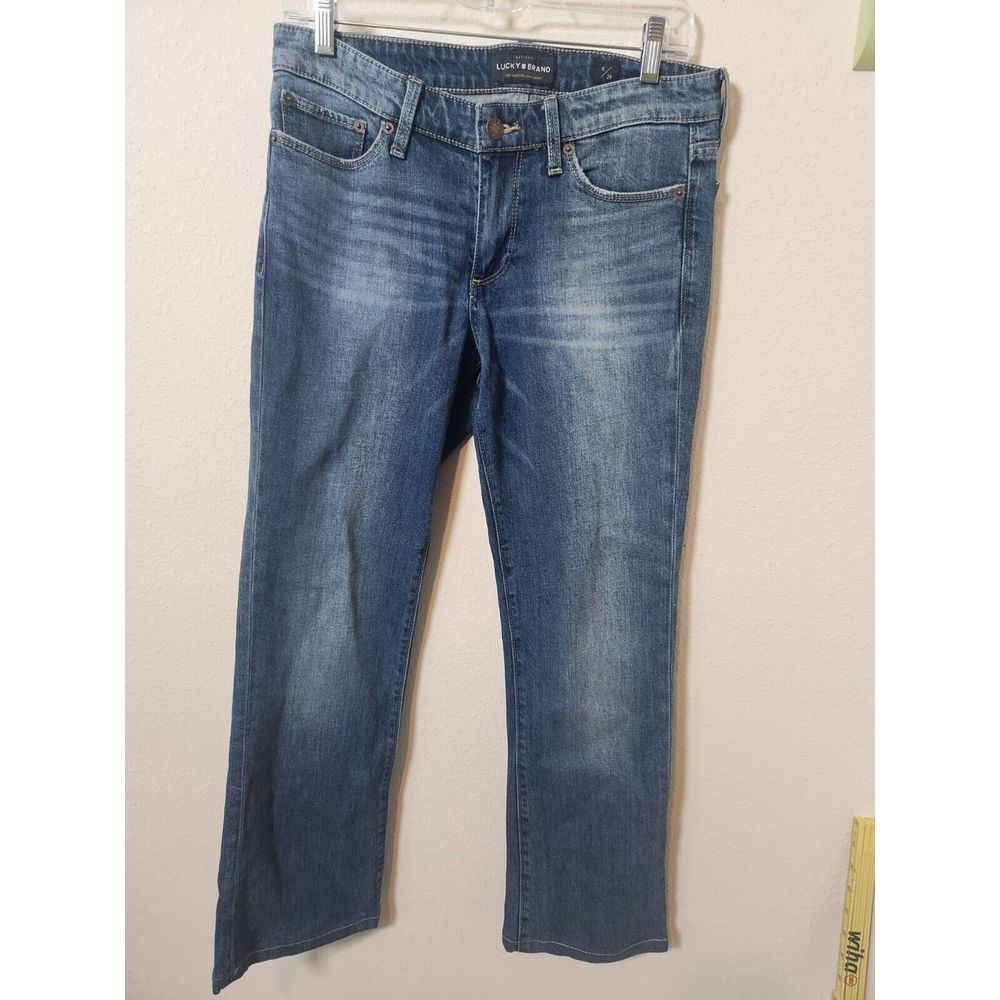 Lucky Brand Sweet Boot Women's Low Rise 6/28 32x28 Stretch Denim Bootcut Jeans